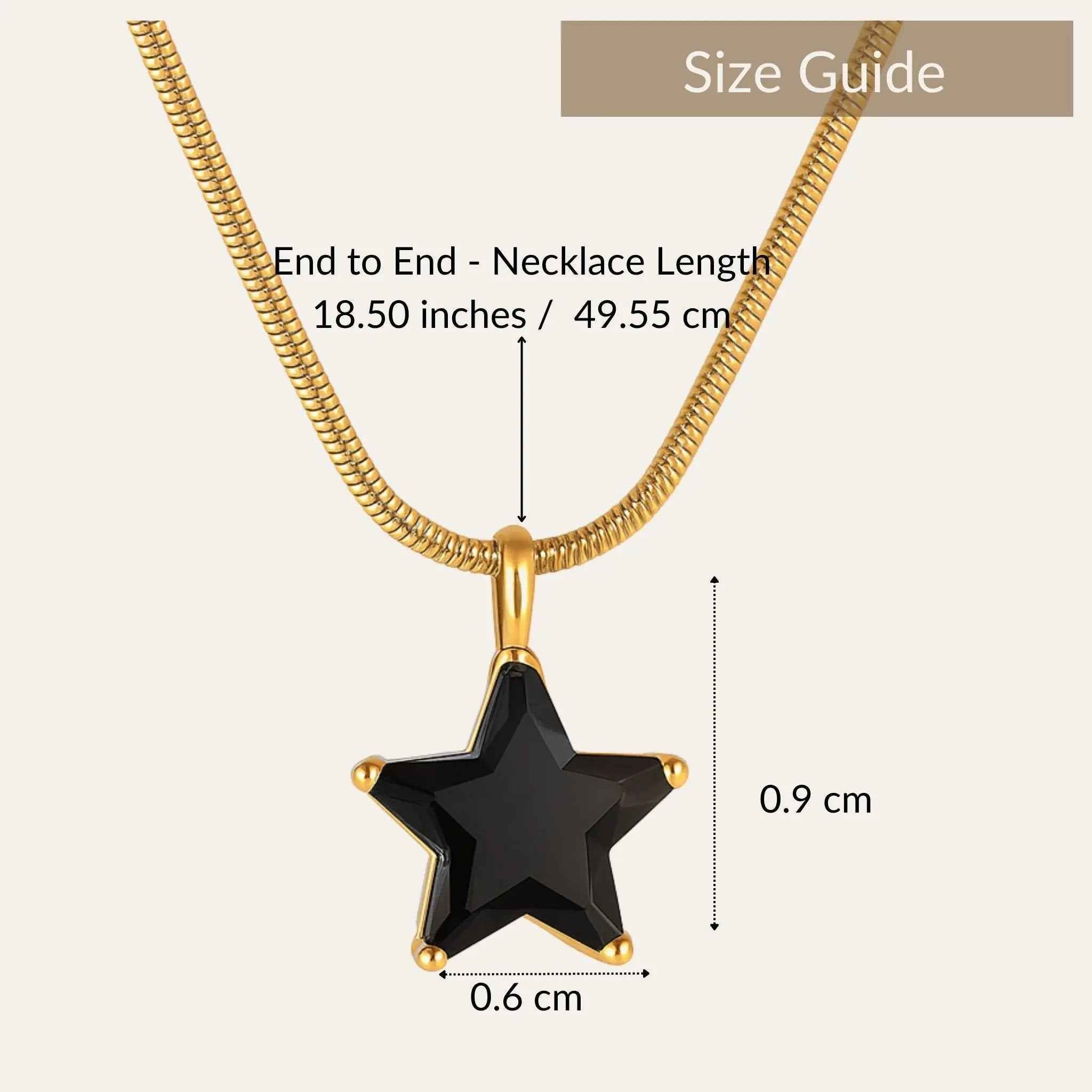 Midnight Star Necklace