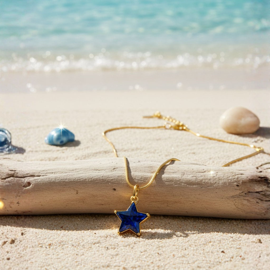 Celestial Blue Star Necklace N3VO