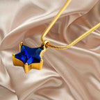 Celestial Blue Star Necklace