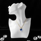 Celestial Blue Star Necklace