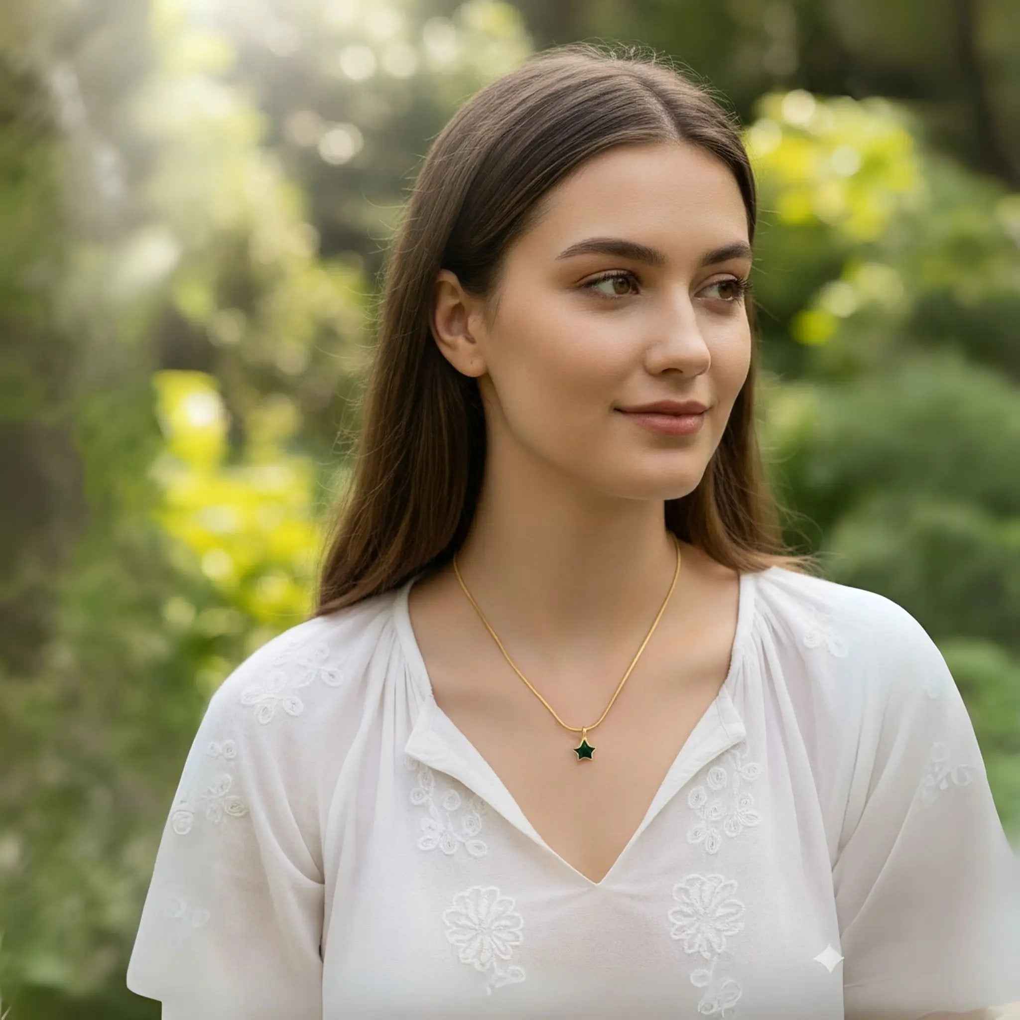 Forest Star Necklace