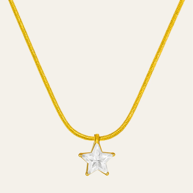 Moonbeam Star Necklace
