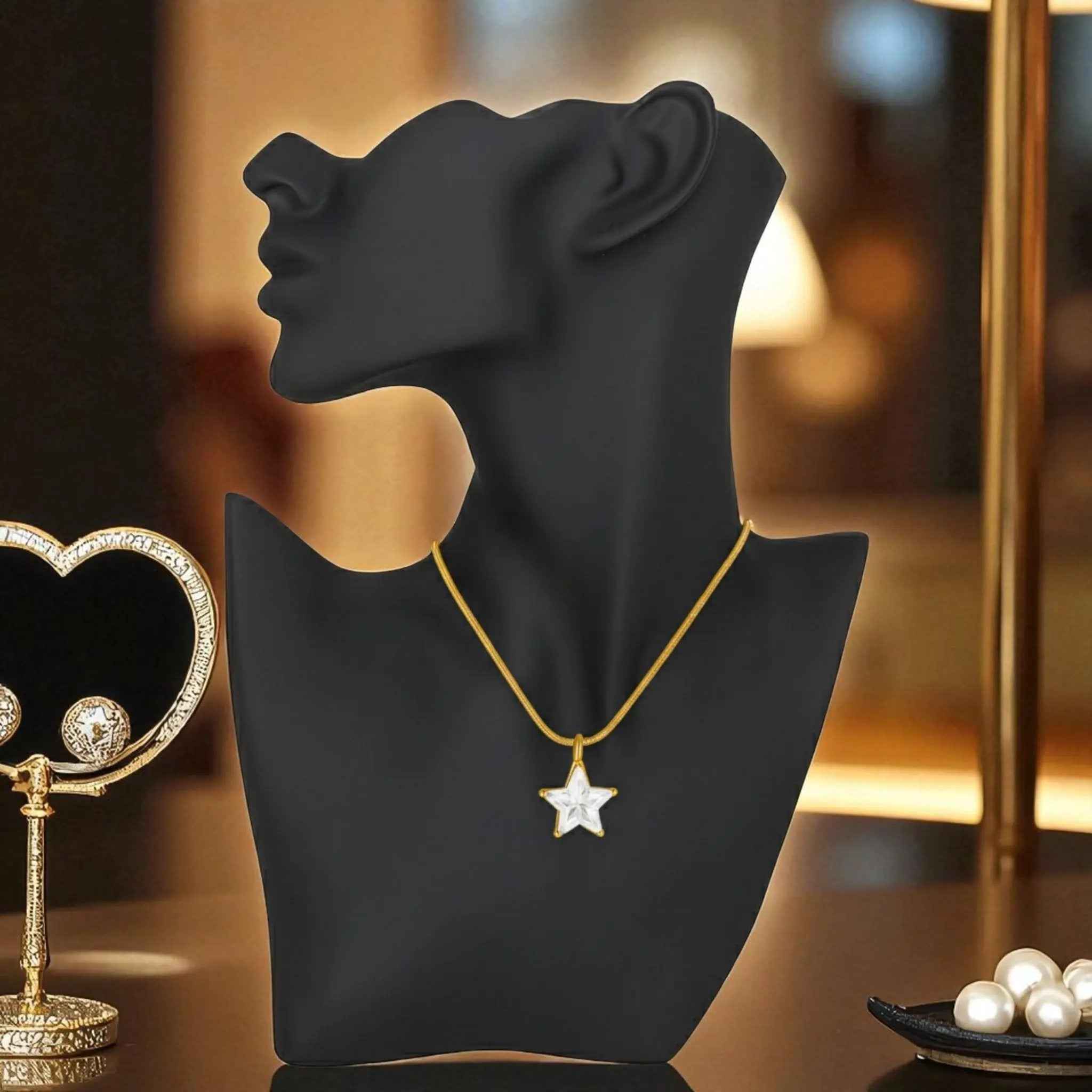 Moonbeam Star Necklace
