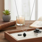 Onyx Dewdrop Necklace