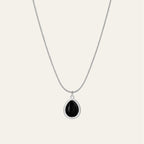 Onyx Dewdrop Necklace N3VO