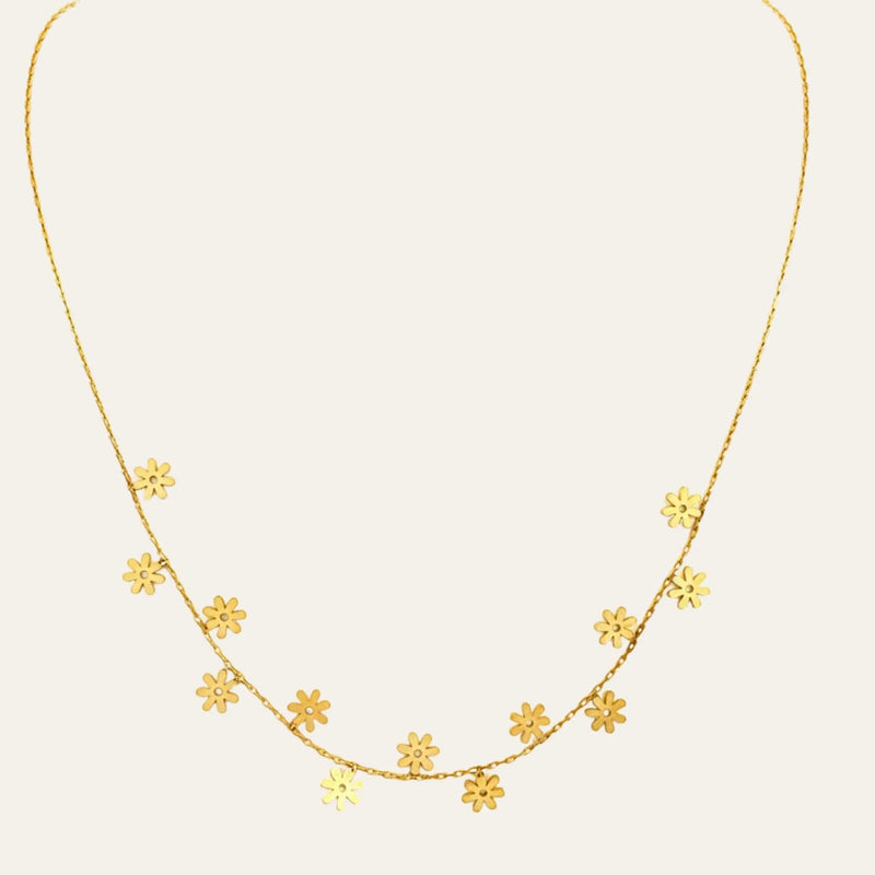 Dainty Floral Necklace