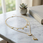 Celestial Layered Necklace N3VO