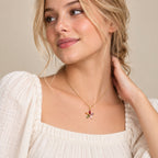 Multi-Coloured Floral Necklace N3VO