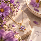 Floral Pendant Necklace