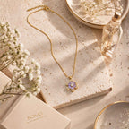 Floral Pendant Necklace
