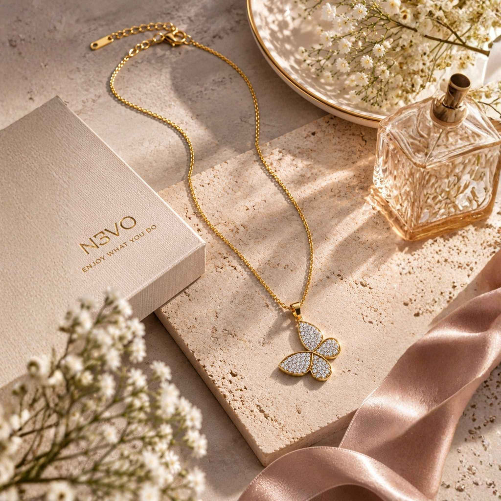 Butterfly Pendant Necklace