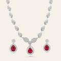 Crimson Jewelry Set