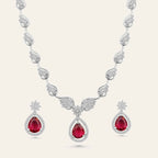 Crimson Jewelry Set