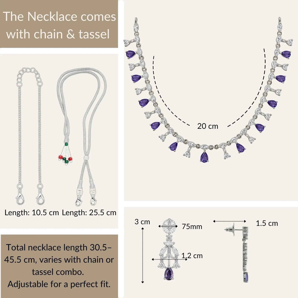 Orchid Jewelry Set