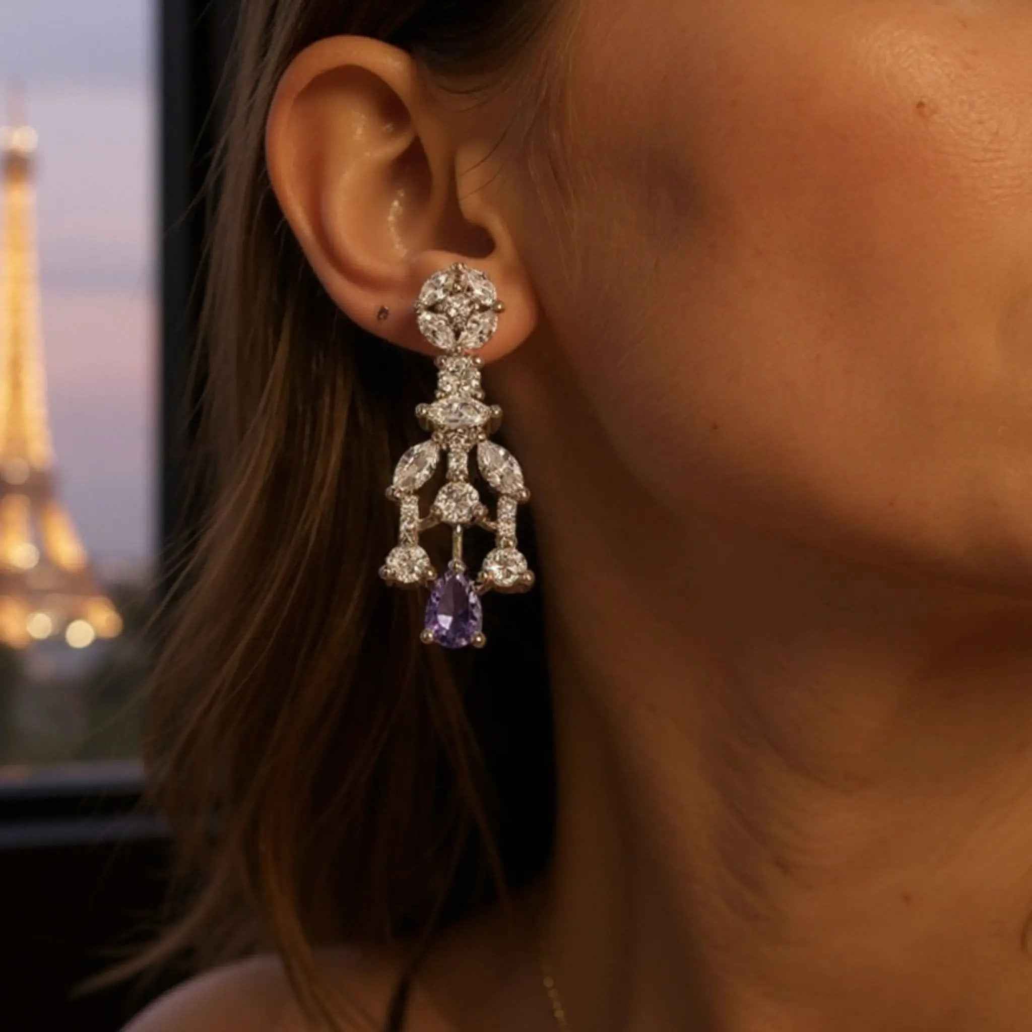 Orchid Jewelry Set