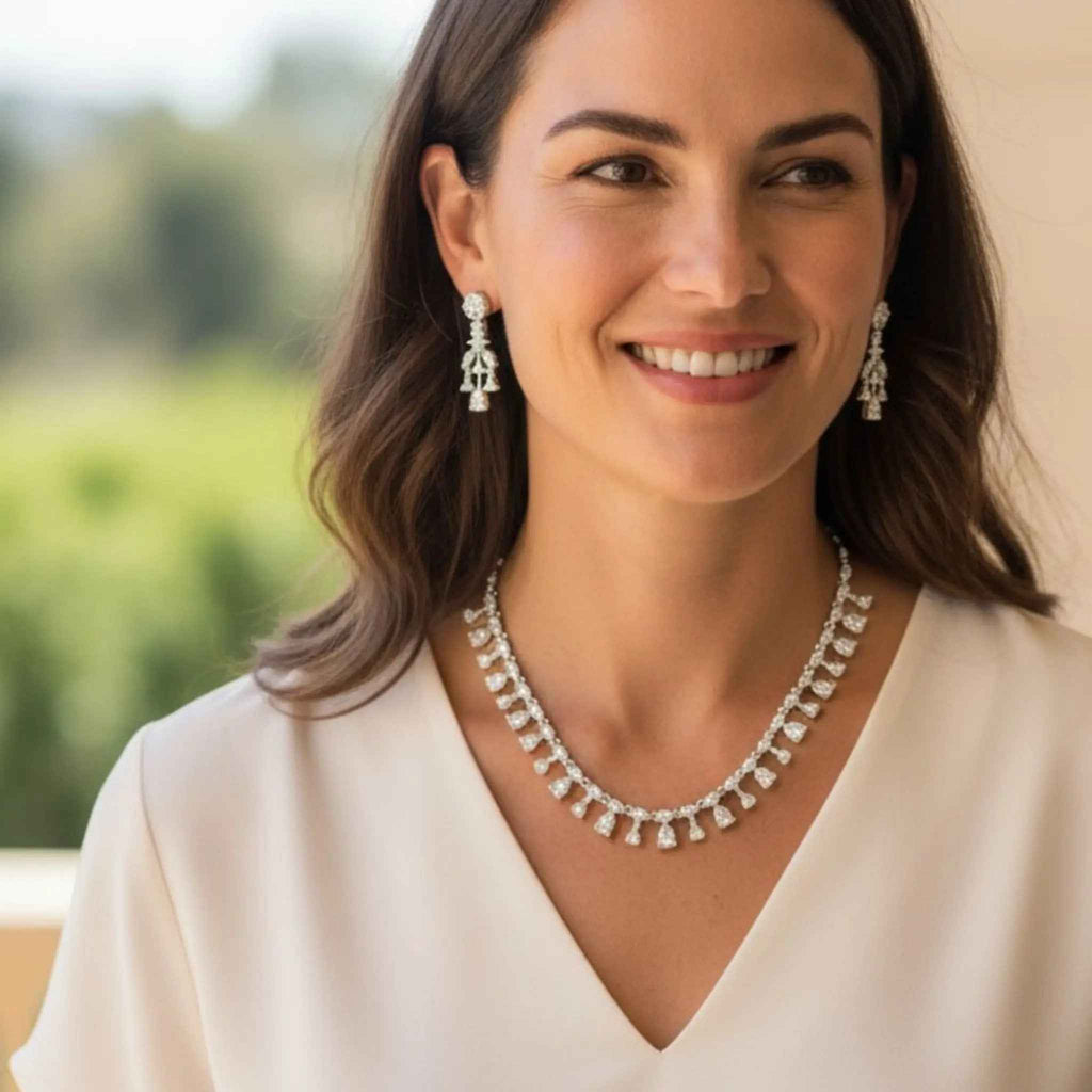 Opaline Jewelry Set