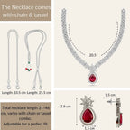 Crimson Star Jewelry Set