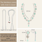 Aurora Aqua Bloom Jewelry Set