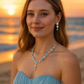 Aurora Aqua Bloom Jewelry Set