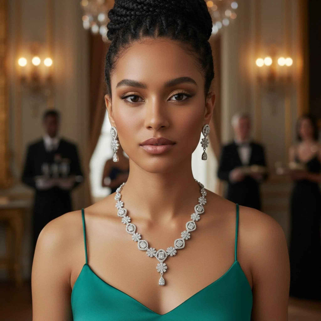 Opaline Alba Jewelry Set