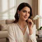 Opaline Alba Jewelry Set
