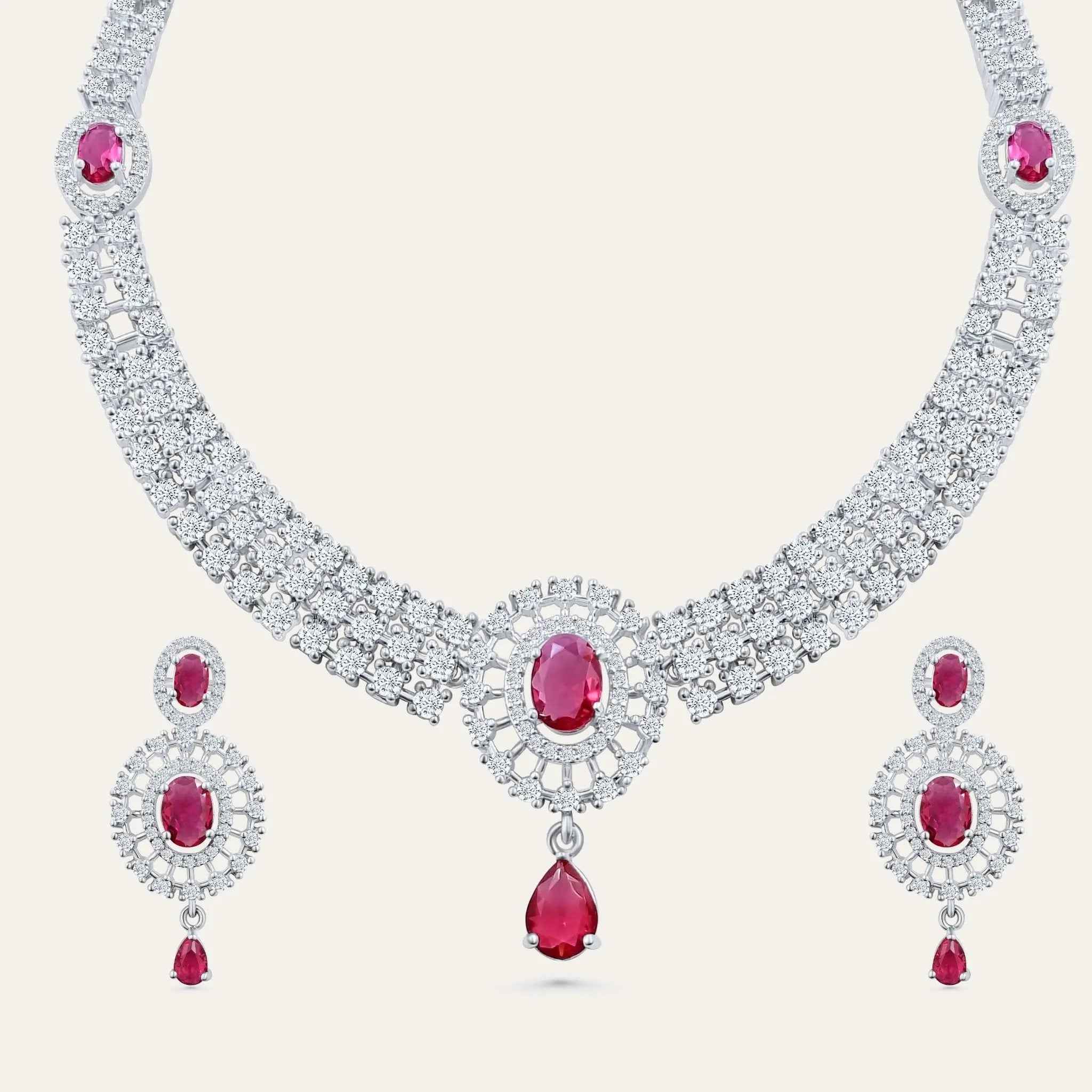 Crimson Imperial Jewelry Set
