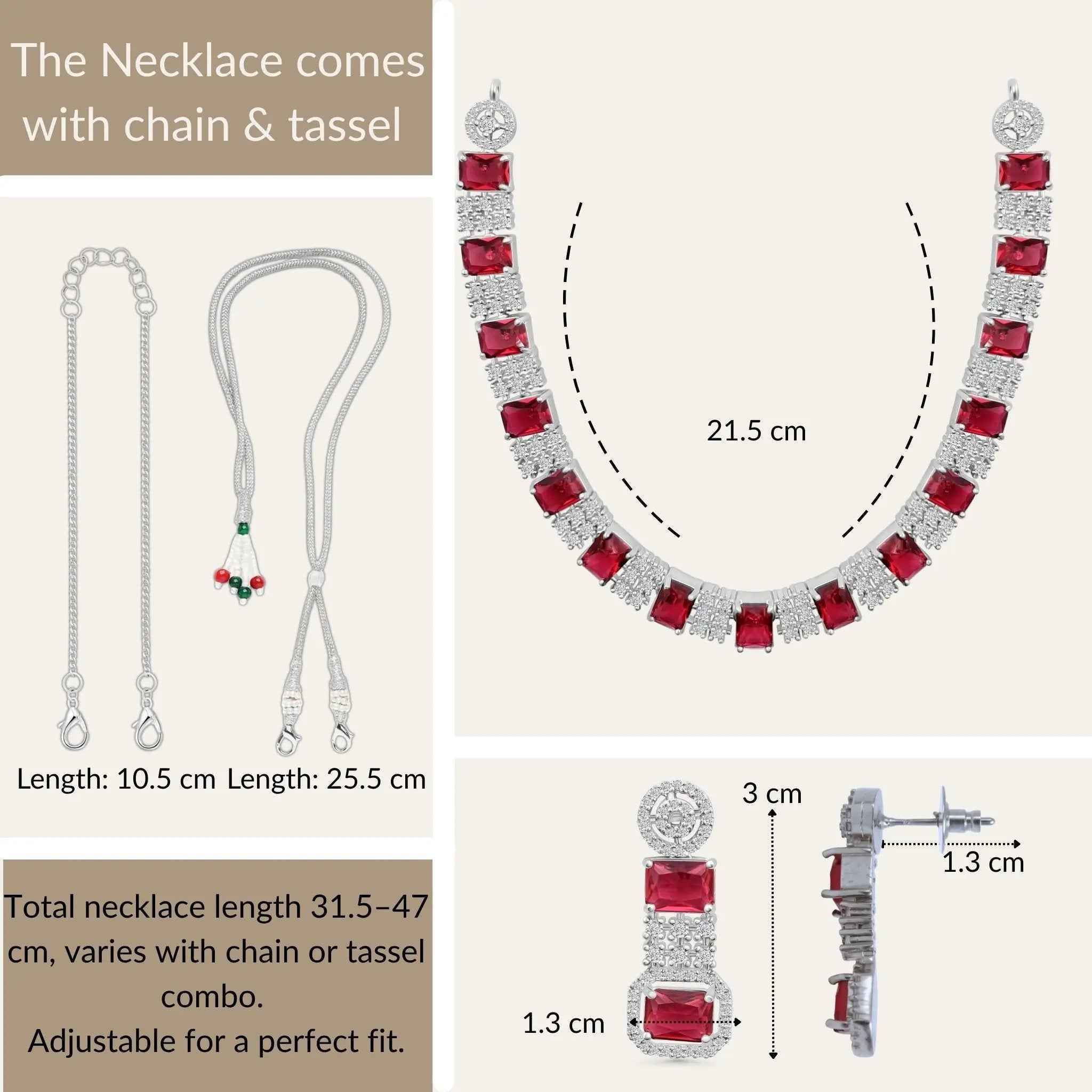 Crimson Royale Jewelry Set