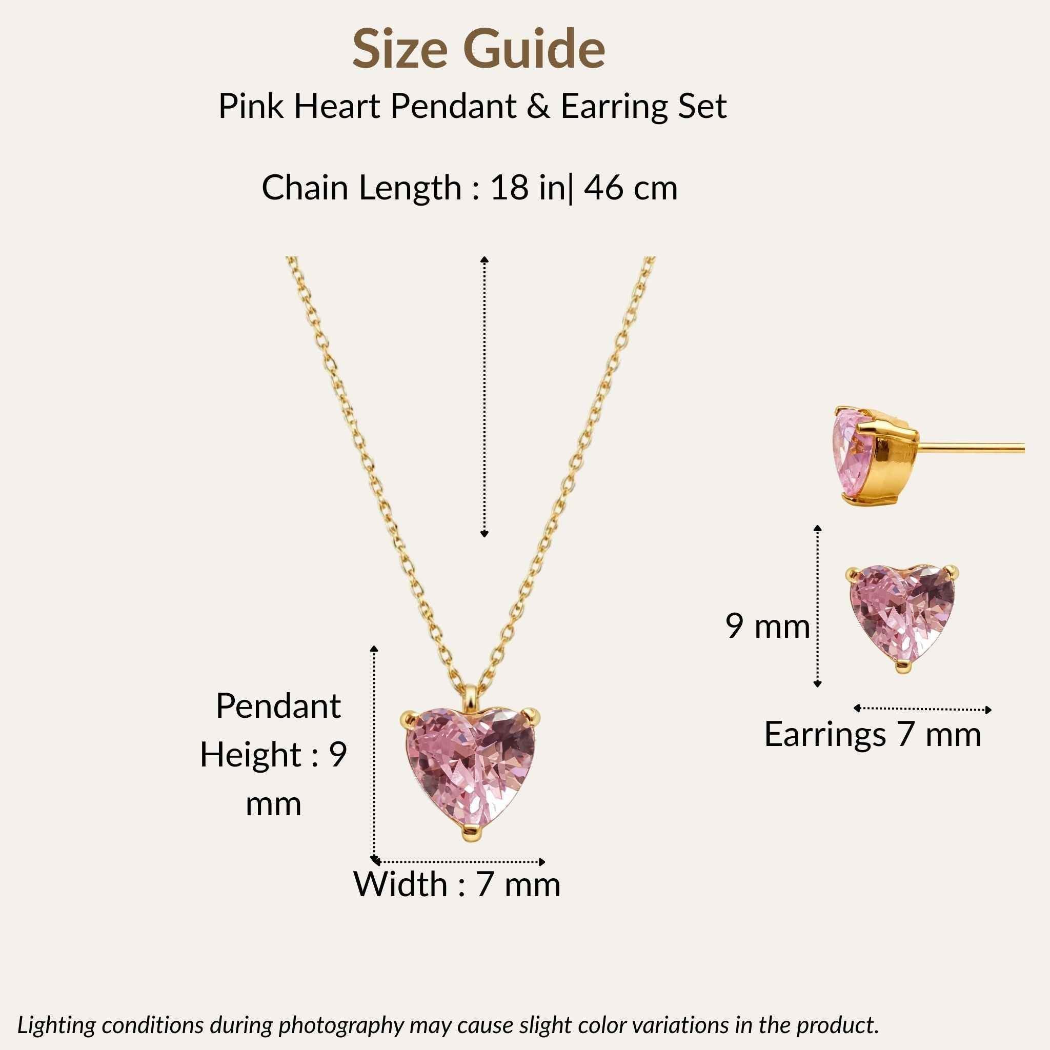 Rosé Heart Set N3VO