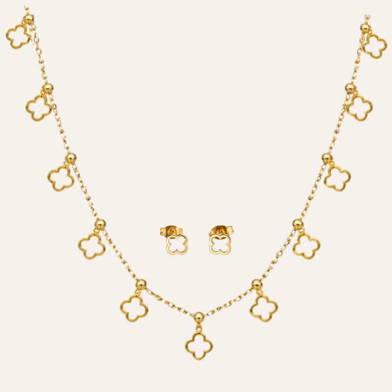 Nyra Clover Necklace