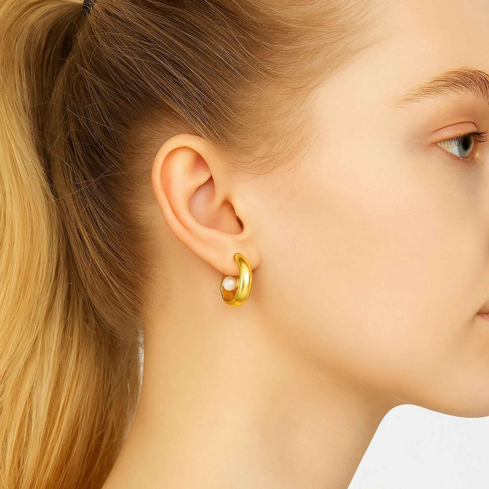Aurelia Pearl Studs