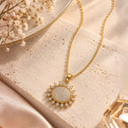 Sun Pendant Necklace N3VO
